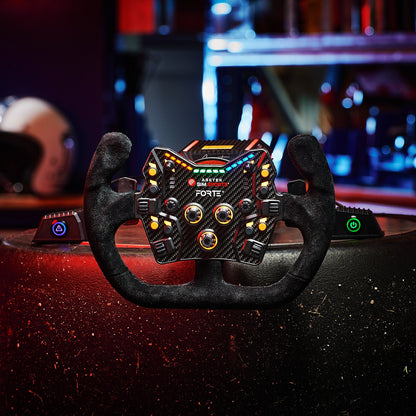 Asetek Open D Black Suede Rim