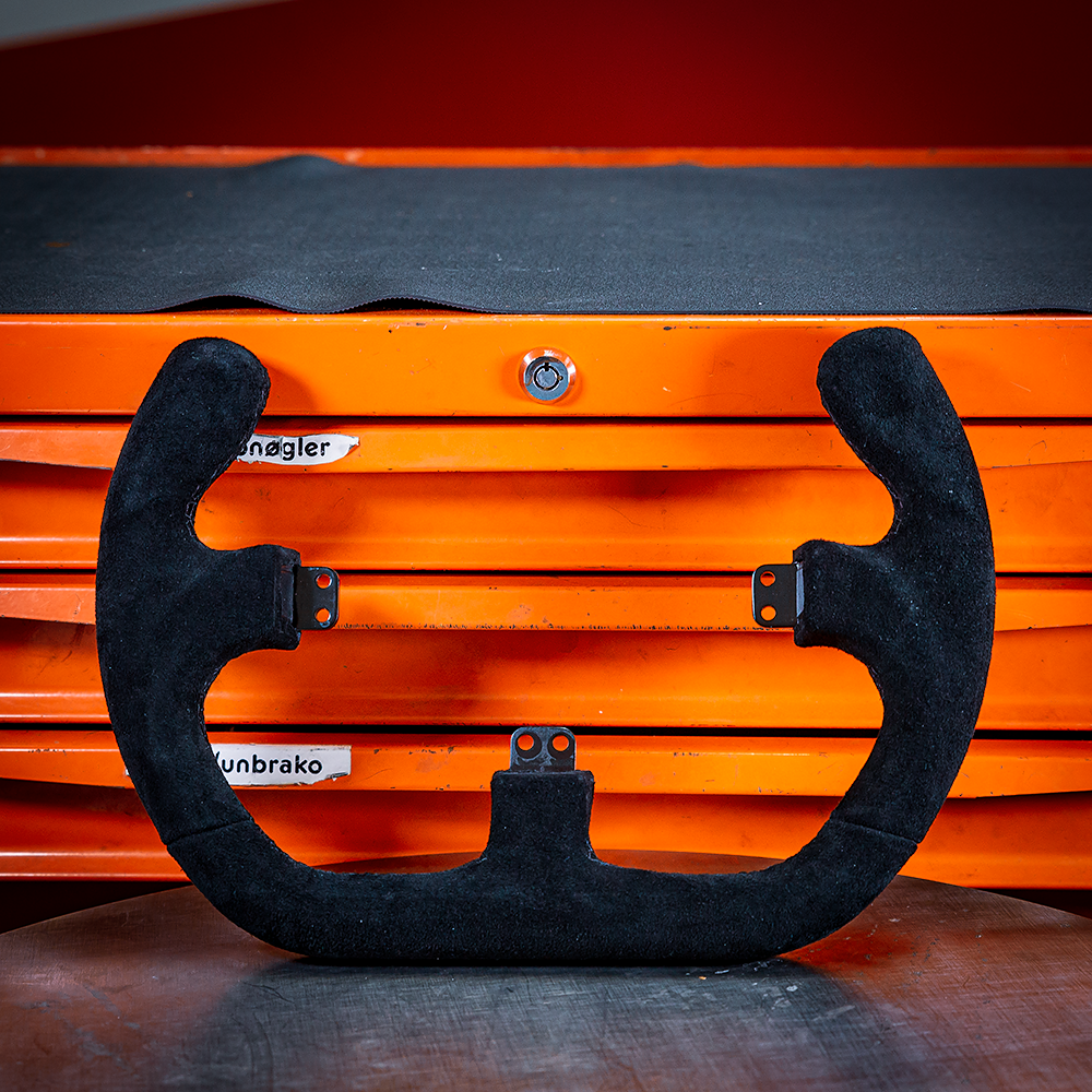 Asetek Open D Fekete Velúr Perem