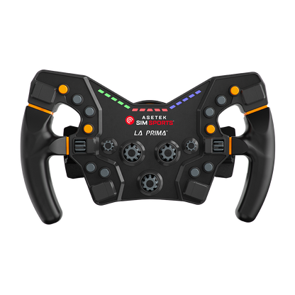 Asetek La Prima™ Formula Steering Wheel (Orange)