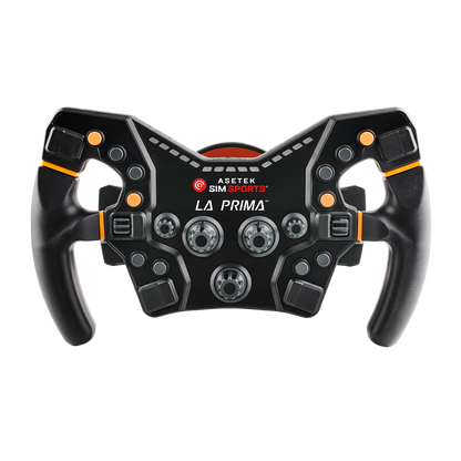 Asetek La Prima™ Formula Steering Wheel (Orange)