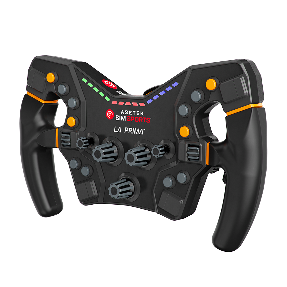 Asetek La Prima™ Formula Steering Wheel (Orange)