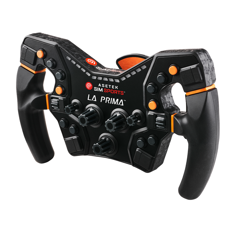 Asetek La Prima™ Formula Steering Wheel (Orange)