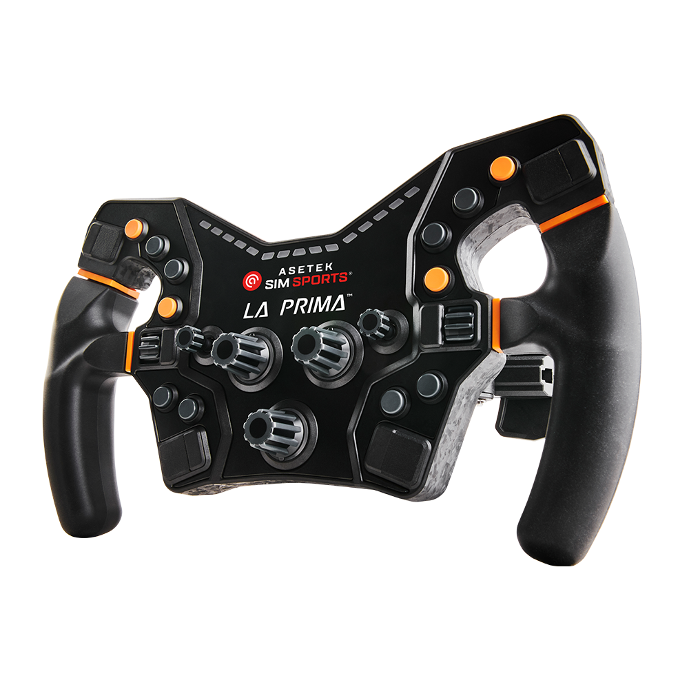 Asetek La Prima™ Formula Steering Wheel (Orange)