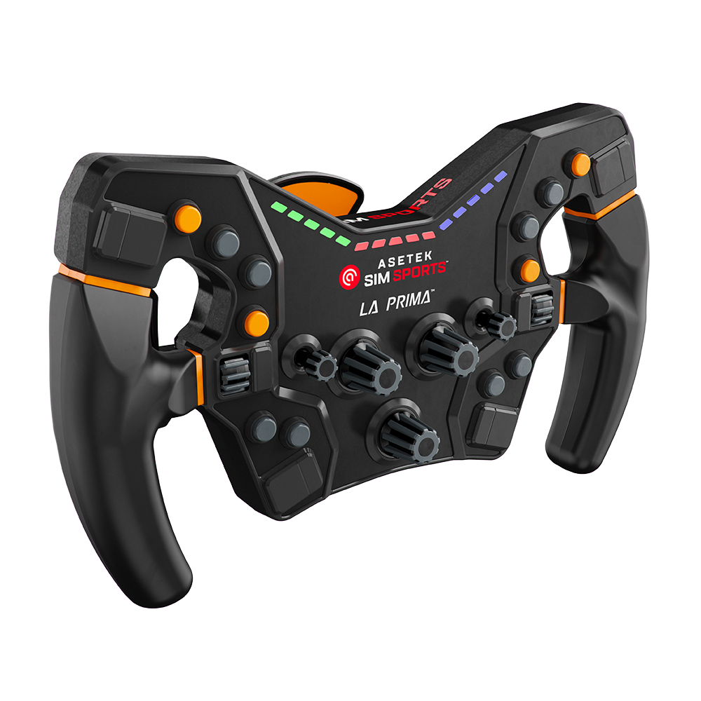 Asetek La Prima™ Formula Steering Wheel (Orange)