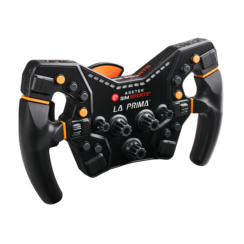 Asetek La Prima™ Formula Steering Wheel (Orange)