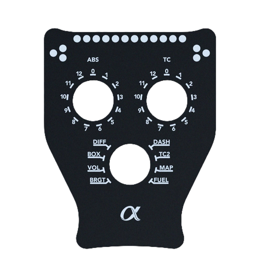 BAVARIANSIMTEC Alpha Front Decal