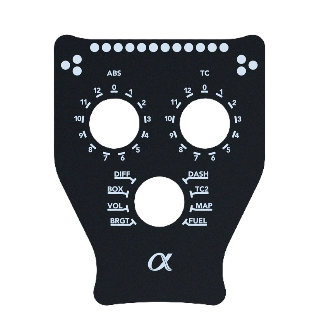 BAVARIANSIMTEC Alpha Front Decal