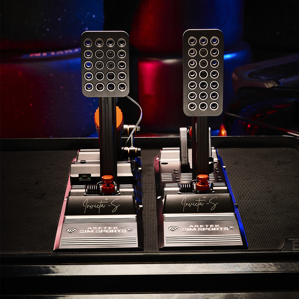 Asetek Invicta™ S-Series Pedals T.H.O.R.P.™ II