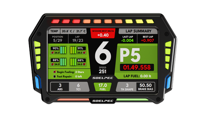 Soelpec XR-7 Kijelző