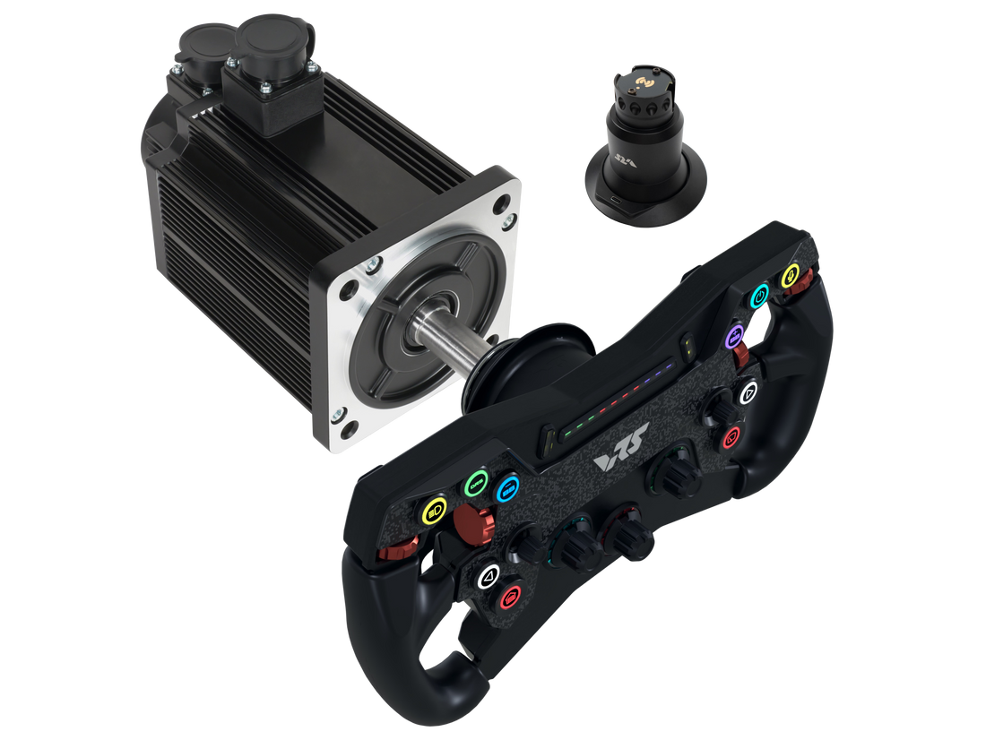 VRS R295 Kormánykerék + uDPF20 (9Nm) + QR Connect